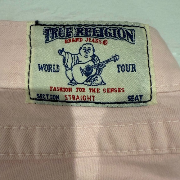 Women's True Religion Blingy 90’s Pink Jeans - Picture 8 of 13